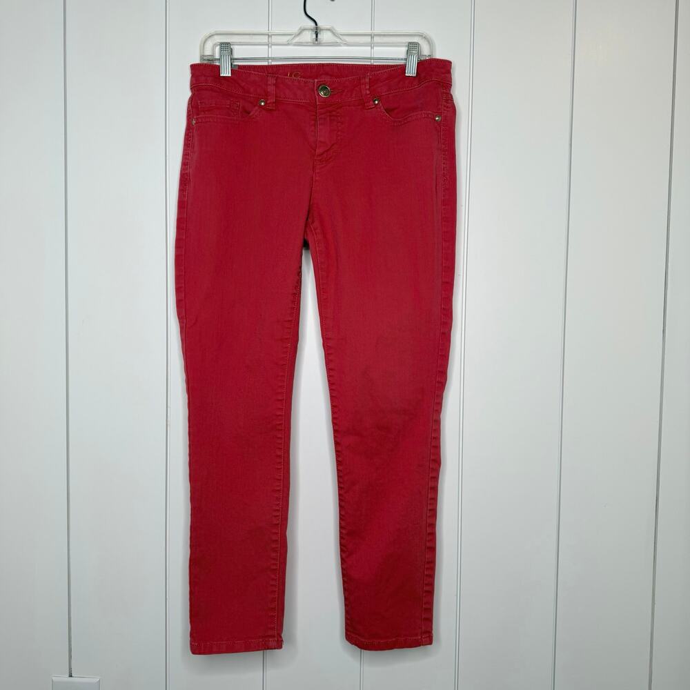 LC Lauren Conrad Coral Ankle Pants Size 8
